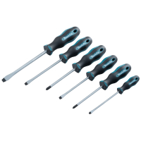 Makita - sada šroubováků 6ks (4 ks SL+2 ks PH) E-10506