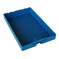 Makita - přihrádka střední 255x167x34 mm P-84377