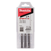 Makita - sada vrtáků SDS-Plus čtyřbřité Nemesis II 6;8;10x100/165mm, 3ks = oldB-12332 B-59075