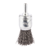 Makita - štětcový kartáč z ocelového drátu,válcová stopka,25x6mm D-40026