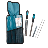 Makita sada pro broušení řetězu o 4,0mm, 5 dílů D-72154