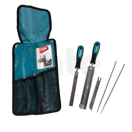 Makita - sada pro broušení řetězu o 4,5mm, 5 dílů D-72160