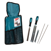 Makita - sada pro broušení řetězu o 4,5mm, 5 dílů D-72160