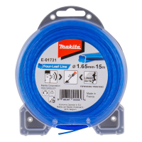 Makita - struna nylonová 1,65mm, modrá, 15m, speciální pro aku stroje E-01731