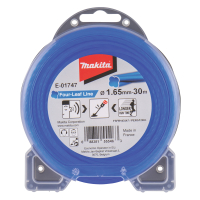 Makita - struna nylonová 1,65mm, modrá, 30m, speciální pro aku stroje E-01747