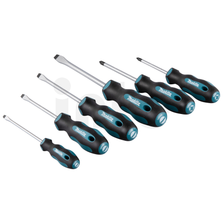 Makita - sada šroubováků 6ks (4 ks SL+2 ks PZ) E-10512