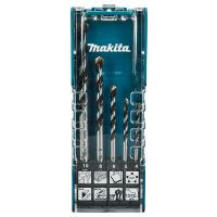 Makita - sada vrtáků s válcovou stopkou univerzálních Multimateriál 5 ks v plastové krabičce E-14255