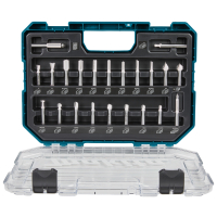 Makita - sada frézek  8mm 22ks po zanořovací  frézy D-74784