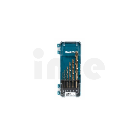 Makita - sada vrtáků do kovu HSS-Co 2,3,4,5,6,8mm D-75758