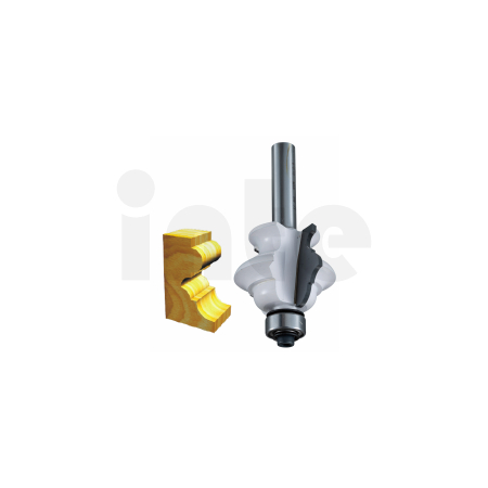 Makita - Profilová fréza s ložiskem stopka 8 mm,34,9x26x69,4 mm D-48860
