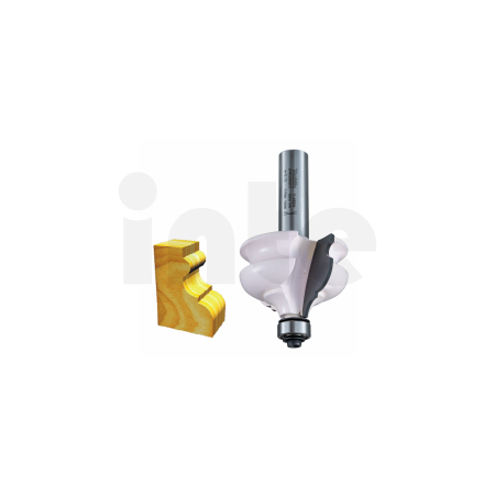 Makita - Profilová fréza s ložiskem stopka 12 mm,44,5x28,6x79,2 mm D-48854
