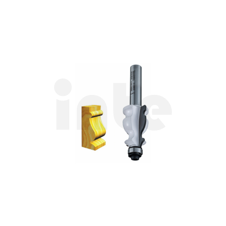 Makita - Profilová fréza s ložiskem stopka 12 mm,28,6x41x90,2 mm D-48848