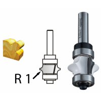 Makita - Profilová fréza s ložiskem stopka 8 mm,25,4x13x61,2 mm D-48826