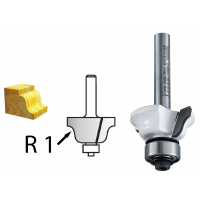 Makita - Profilová fréza s ložiskem stopka 6 mm,28,6x13x55 mm D-48810