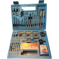 Makita - sada bitů a vrtáků 100 ks v plastovém kufru B-54520