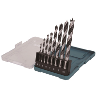 Makita - sada vrtáků do dřeva 3-10mm (po 1), válcová stopka, 8ks D-77257