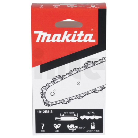 Makita - řetěz pilový 15cm 1.1mm 0.325" .043" 32čl Makita  DUC150 1912E8-3