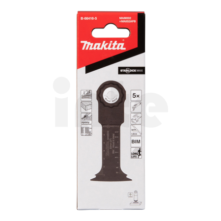 Makita - ponorný list STARLOCK-MAX 52x70mm BiM MAM002 B-66416-5