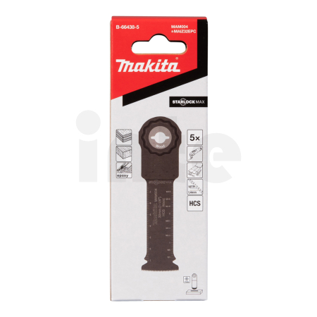Makita - ponorný list STARLOCK-MAX 32x80mm HCS MAM004 B-66438-5