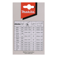 Makita - řetěz pilový 40cm 1.3mm 3/8" .050" 56čl LP Makita = old 511492756 191H12-3