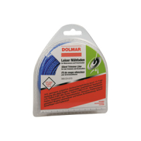 Makita - struna nylonová 2,4mm, 3,5m, modrá, tichá, hranatá 369224071