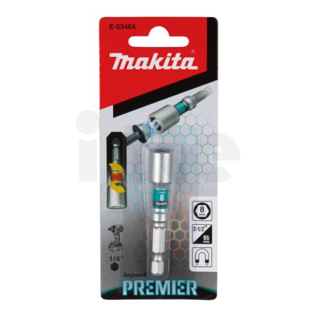Makita - torzní ořech řady Impact Premier-magnetický, H8-65mm,1pc=oldB-28569 E-03464