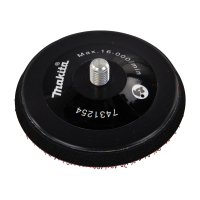 Makita - talíř se suchým zipem 75mm pro DPV300 743125-4