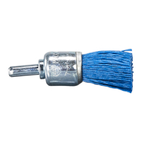 Makita - štetcový kartáč z nylonu,jemný,válcová stopka,19mm D-45711