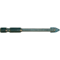 Makita - vrták do skla/keramiky 4mm, stopka HEX 1/4" D-15942