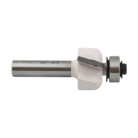 Makita - Žlábkovací fréza s ložiskem stopka 8 mm,22,2x12,7x56 mm D-48614