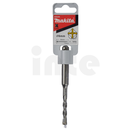Makita - vrták SDS-Plus čtyřbřitý 6x50/110mm B-62496