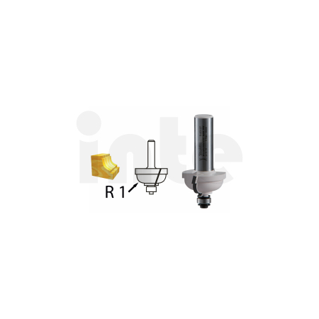 Makita - Žlábkovací fréza s ložiskem stopka 6 mm,25,4x12,7x54 mm D-48795