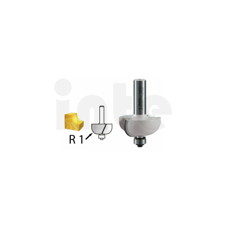 Makita - Žlábkovací fréza s ložiskem stopka 8 mm,38,1x15,4x58 mm D-48642