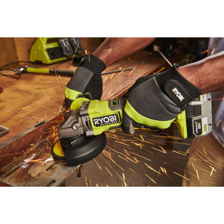 RYOBI RAG18BL 18V ONE+ bezuhlíková akumulátorová úhlová bruska 125 mm 5133006532