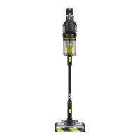RYOBI RASV18BL 18V ONE+™ bezuhlíkový tyčový vysavač s technologií proti namotávání vlasů 5133006323