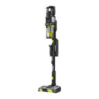 RYOBI RASV18BL 18V ONE+™ bezuhlíkový tyčový vysavač s technologií proti namotávání vlasů 5133006323
