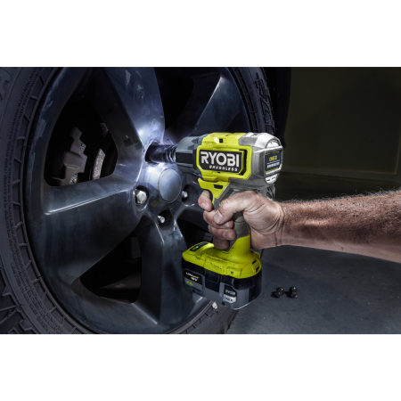 RYOBI RIW18BL 18V ONE+™ bezuhlíkový akumulátorový rázový utahovák 5133006491