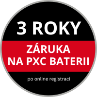 Einhell - 3 roky baterie